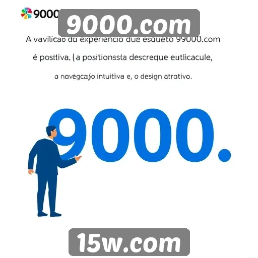 Experiência de usuário no 9000.com é bem avaliada